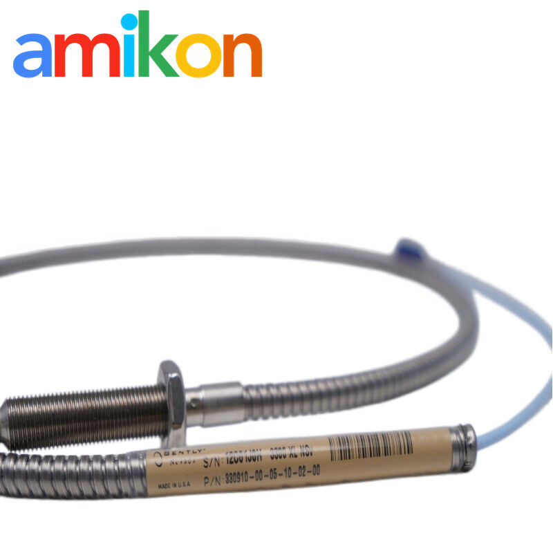 330910-00-05-10-02-00 Bently Nevada Narrow-Field Armored Proximity Probe for Small Shaft Vibration Monitoring