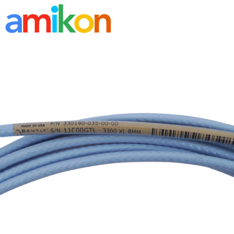 High-Temp Turbine Vibration Sensor Cable 330190-035-00-00 Bently Nevada 3300 XL ETR
