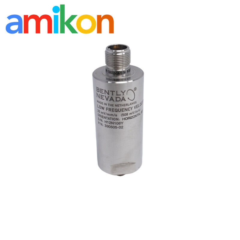 330505-02-02-02 Bently Nevada Horizontal Low Frequency Velocity Sensor with M8 Adapter