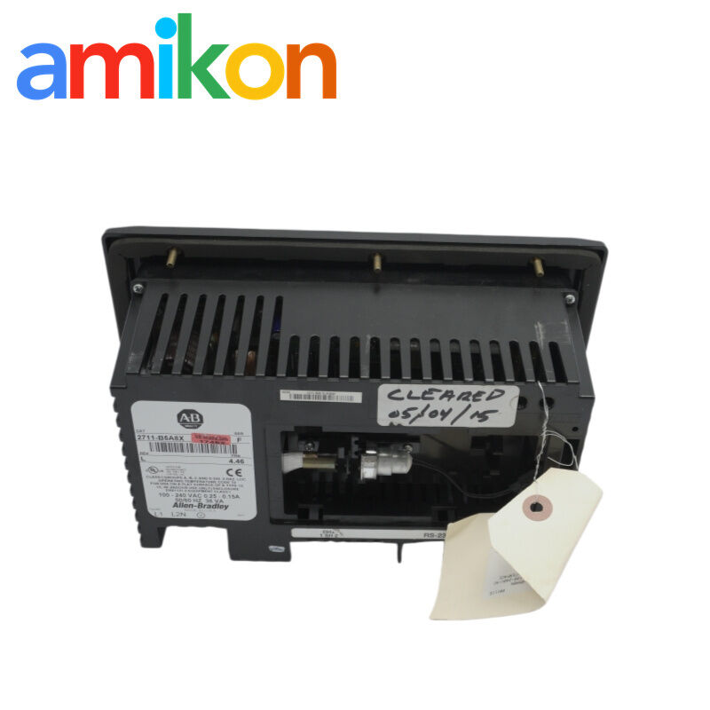 2711-B5A8X DH+ Network PanelView 550 HMI Terminal with Dual Keypad and Touchscreen Control
