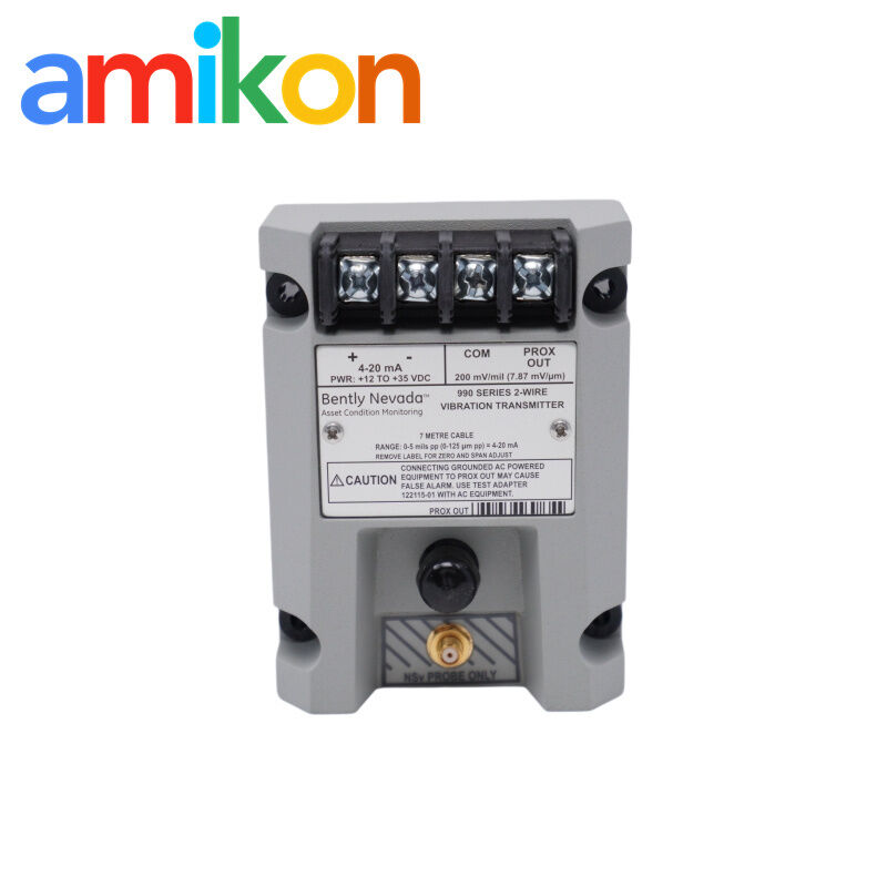 990-05-70-02-01 Bently Nevada Loop-Powered Shaft Vibration Transmitter voor integratie van DCS/PLC besturingssysteem