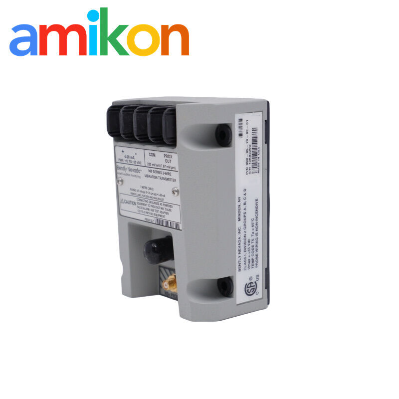 990-05-70-02-01 Bently Nevada Loop-Powered Shaft Vibration Transmitter voor integratie van DCS/PLC besturingssysteem