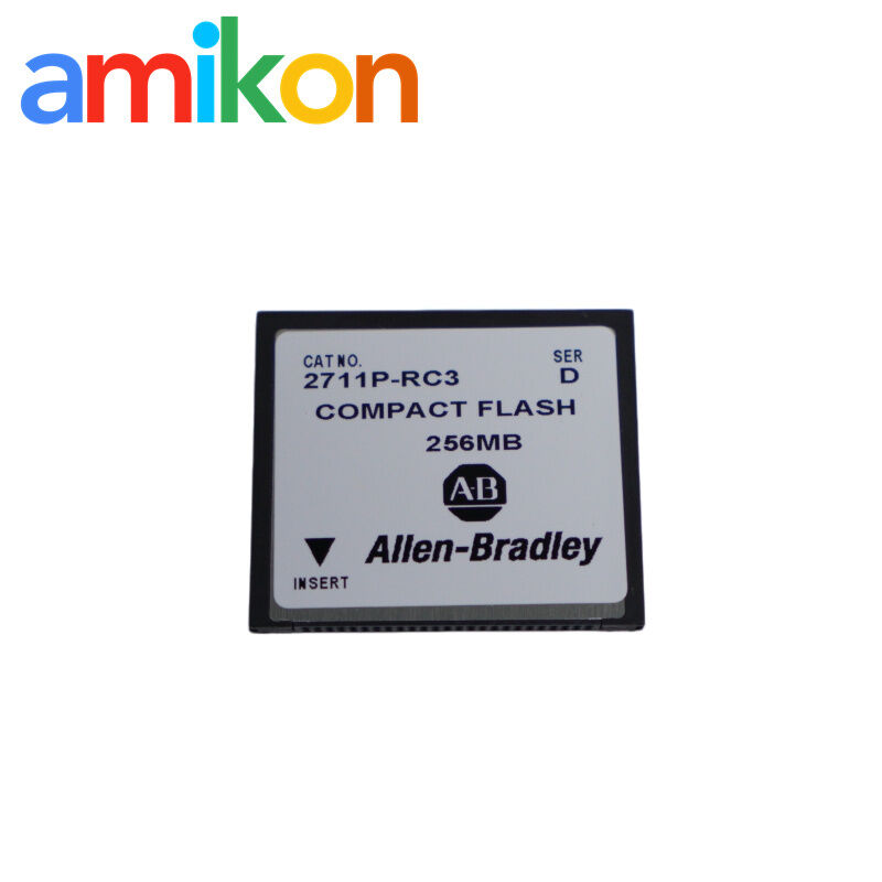 2711P-RC3 Allen Bradley Industrial 256 MB CompactFlash-Karte für PanelView Plus HMI-Datensicherung