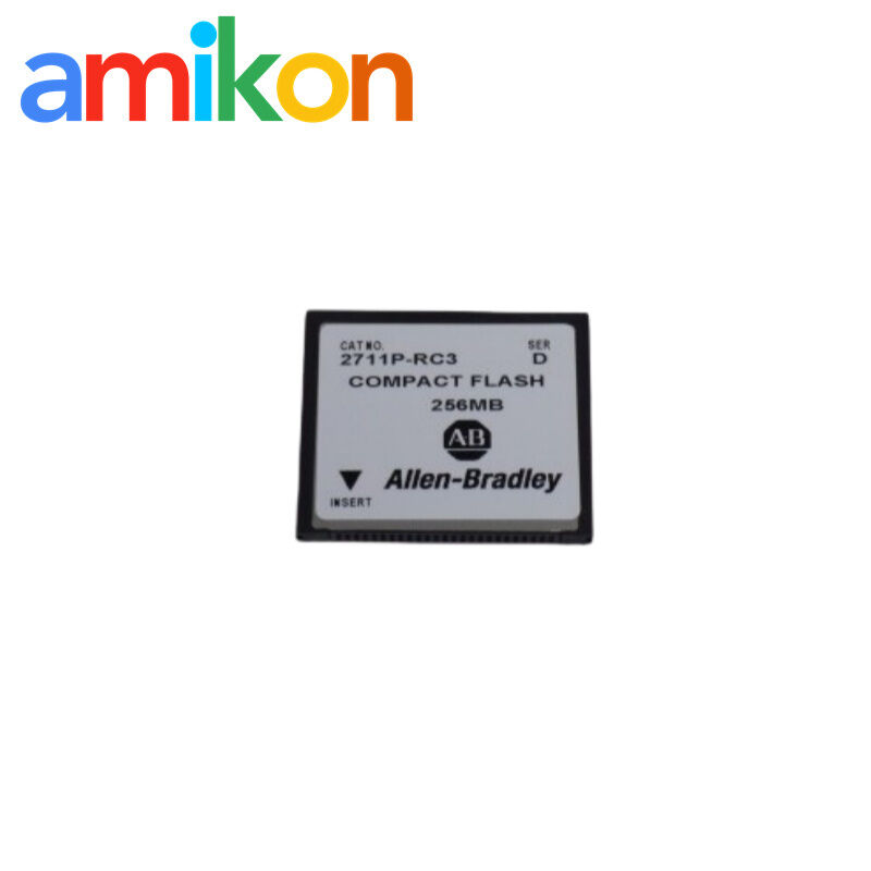 2711P-RC3 Allen Bradley Industrial 256 MB CompactFlash-Karte für PanelView Plus HMI-Datensicherung