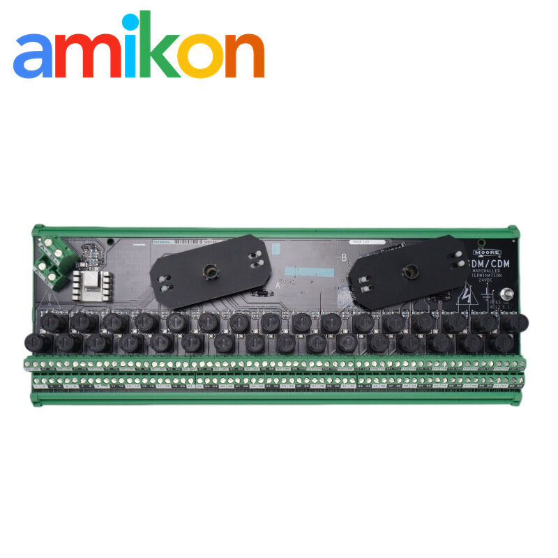 16436-1-03 Siemens Moore SDM/CDM 24V Fused Termination Board for APACS+ Control Systems