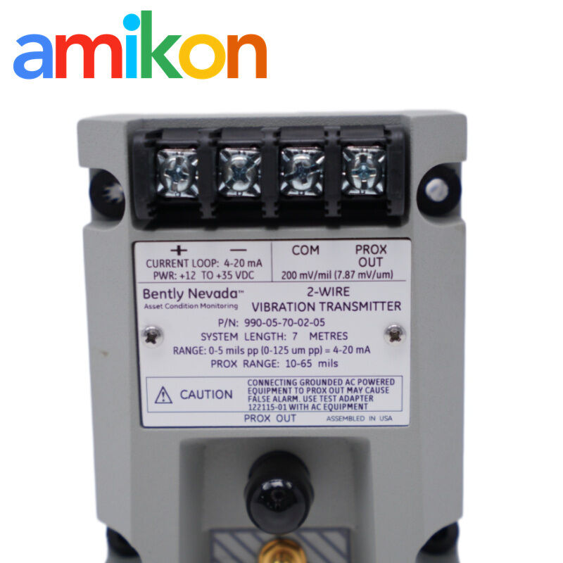 990-05-70-02-05 4-20mA Vibration Transmitter with ATEX for Hazardous Areas
