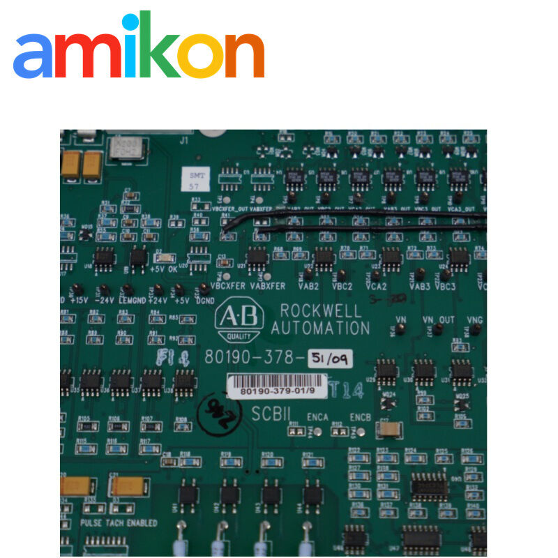 80190-378-51/09 Allen-Bradley SCBII PC Board for PowerFlex 7000 Drives