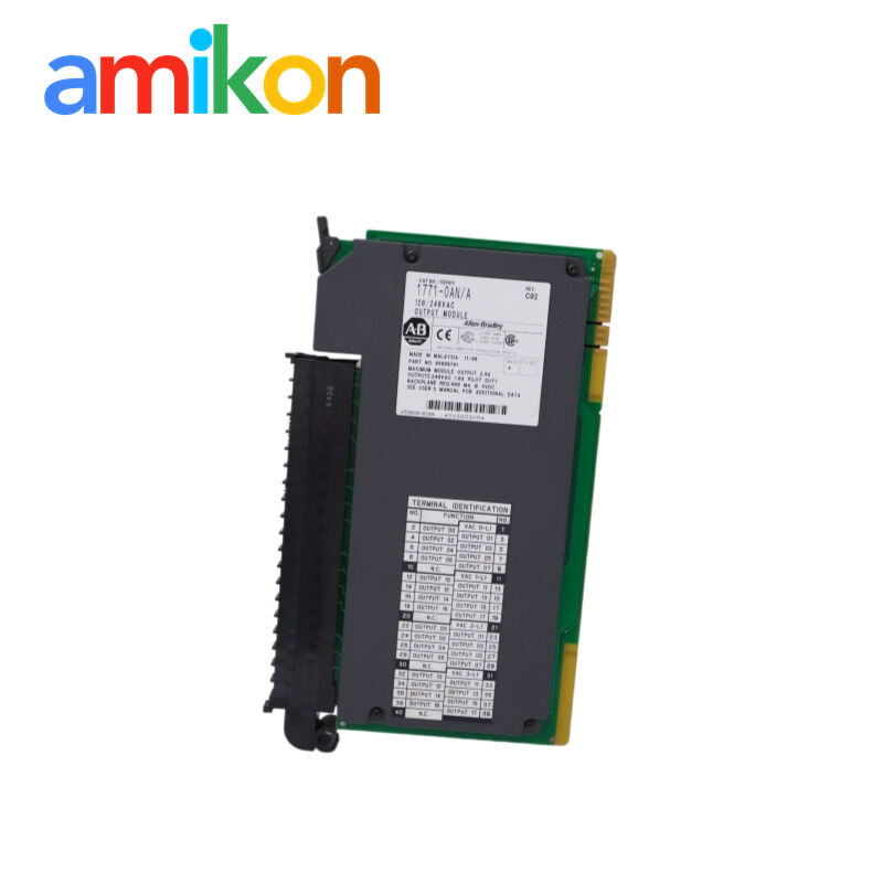Allen Bradley 1771-OAN PLC-5 120/240V AC Output Module for Industrial Load Control