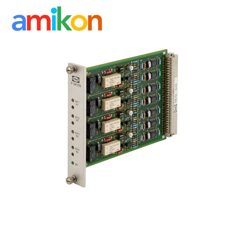 HIMA F3417A Four-Channel Fail-Safe Relay Amplifier Module for Safety Control Systems