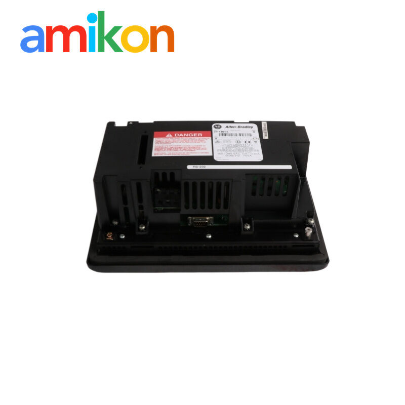 ألين برادلي 2711-B6C5 PanelView 600 لوحة مفاتيح ملونة تعمل باللمس HMI مع RS-232 DH-485