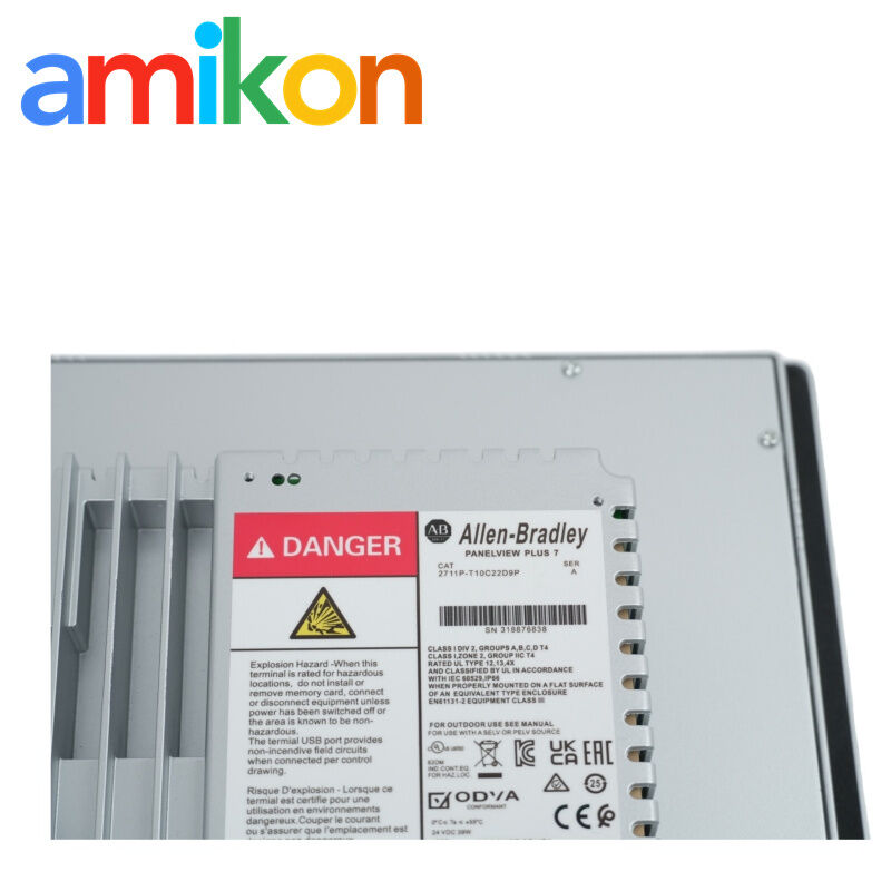Allen-Bradley 2711P-T10C22D9P PanelView Plus 7 Performance Terminal · 10.4-in. SVGA Touch