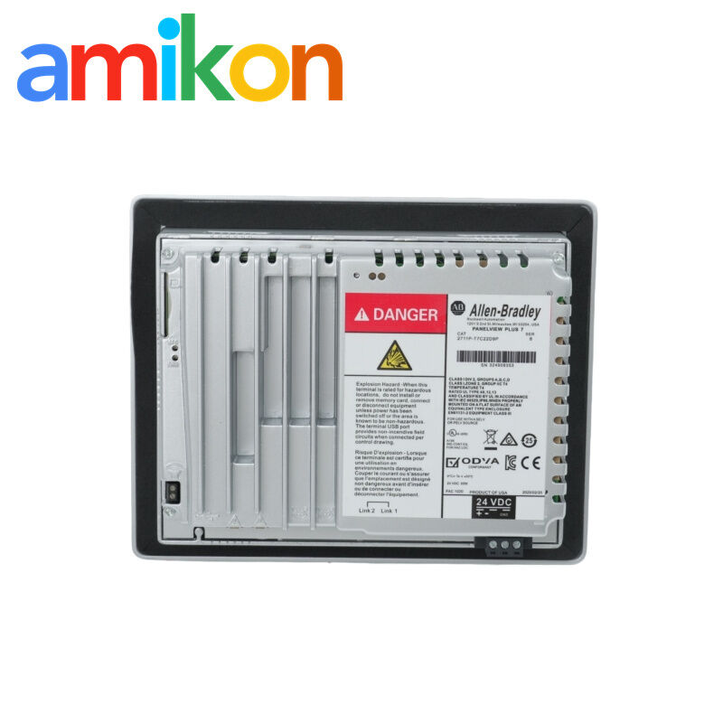 Allen-Bradley 2711P-T7C22D9P — 6.5-in. VGA Touch Terminal with EtherNet/IP DLR