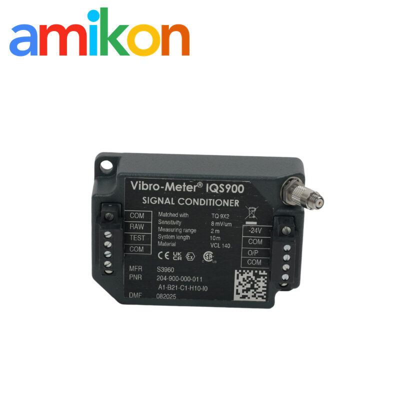 Vibro-Meter IQS900 204-900-000-011 A1-B21-C1-H10-I0 Proximity Signal Conditioner