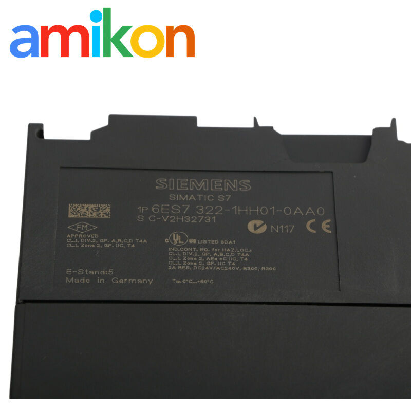 Siemens 6ES7322-1HH01-0AA0 SIMATIC S7-300 SM 322 Digital Output Module, 16 Relay Outputs