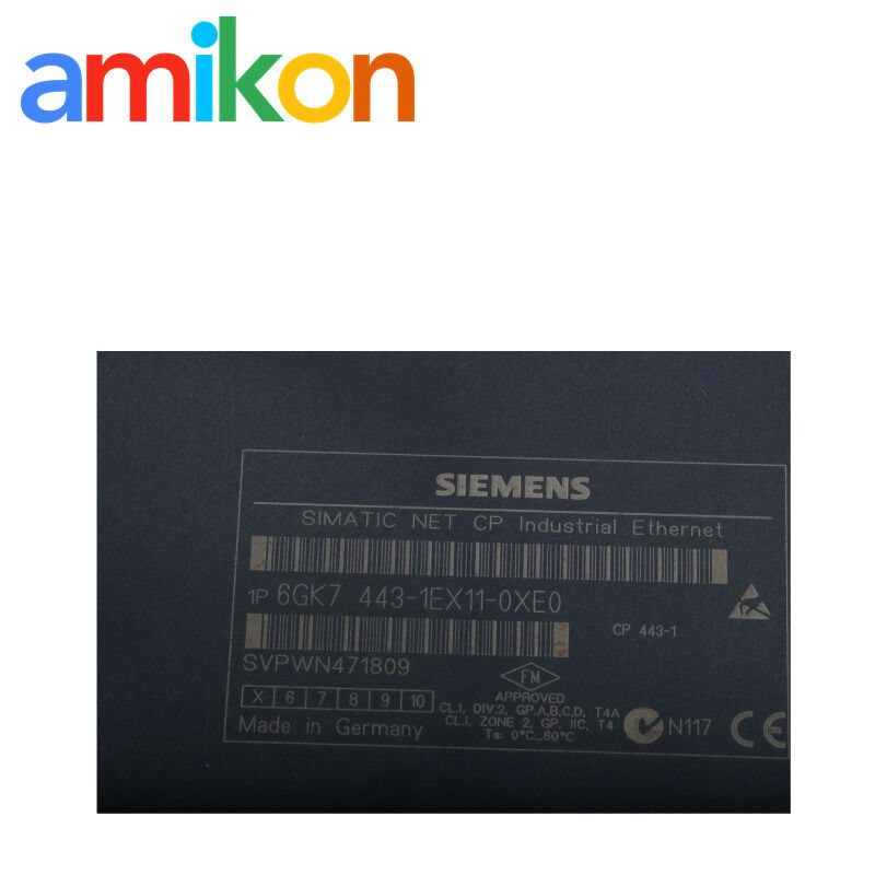 Siemens 6GK7443-1EX11-0XE0 CP 443-1 Communication Processor for SIMATIC S7-400