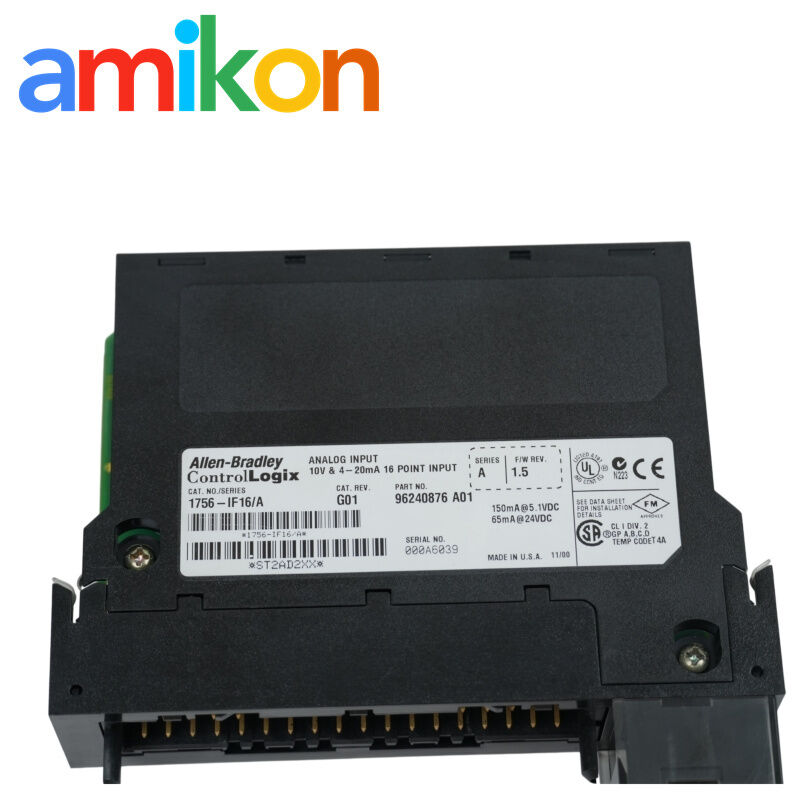 Allen-Bradley 1756-IF16 Analog Input Module – ControlLogix 16-Point Voltage/Current Input