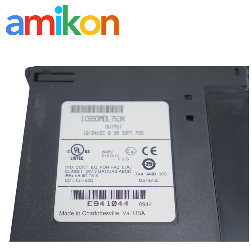 IC693MDL753 12/24 VDC Positive Logic Output Module for GE Fanuc Series 90-30