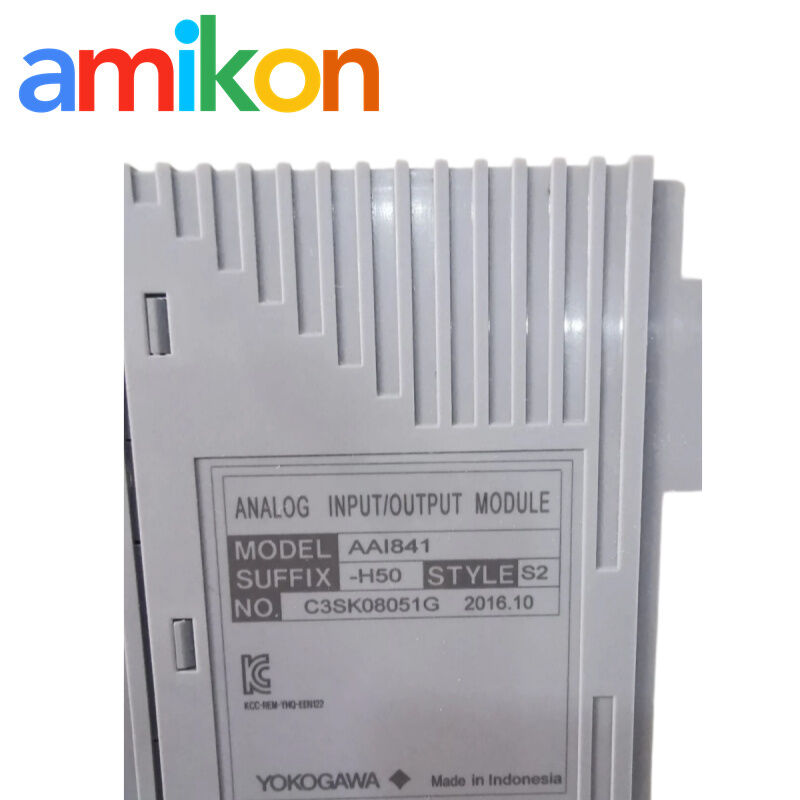 Yokogawa AAI841-H50 Analog I/O Module – 8-Channel 4–20 mA Input/Output for FIO